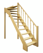 Деревянная Лестница ЛЕС-715 поворот 90°