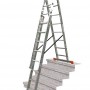 Трехсекционная Лестница Krause Tribilo 3x10 с доп функцией