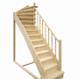 Деревянная Лестница ЛЕС-215 поворот 90°