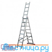 Трехсекционная Лестница Krause Corda 3x14