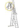 Трехсекционная Лестница Krause Tribilo Trigon 3x12 с доп функцией