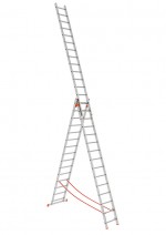 Трехсекционная Лестница Вектор 3х15