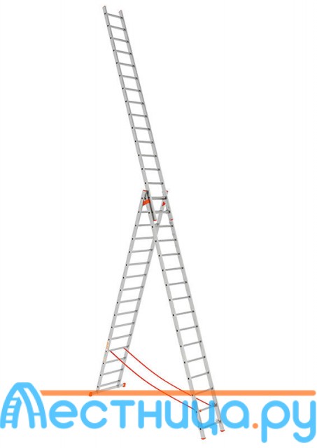 Трехсекционная Лестница Вектор 3х16