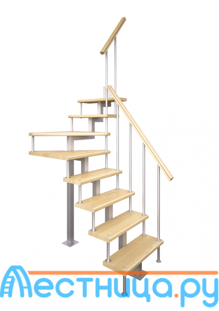Модульная Лестница Компакт (с поворотом 90 градусов)