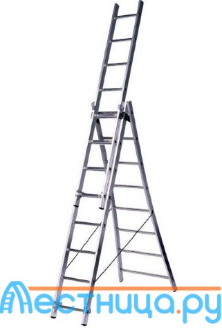 Трехсекционная Лестница Centaure BT3 3x9 Pro